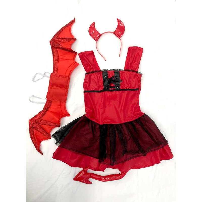 Devil Darling Girls Halloween Costume – Size Medium