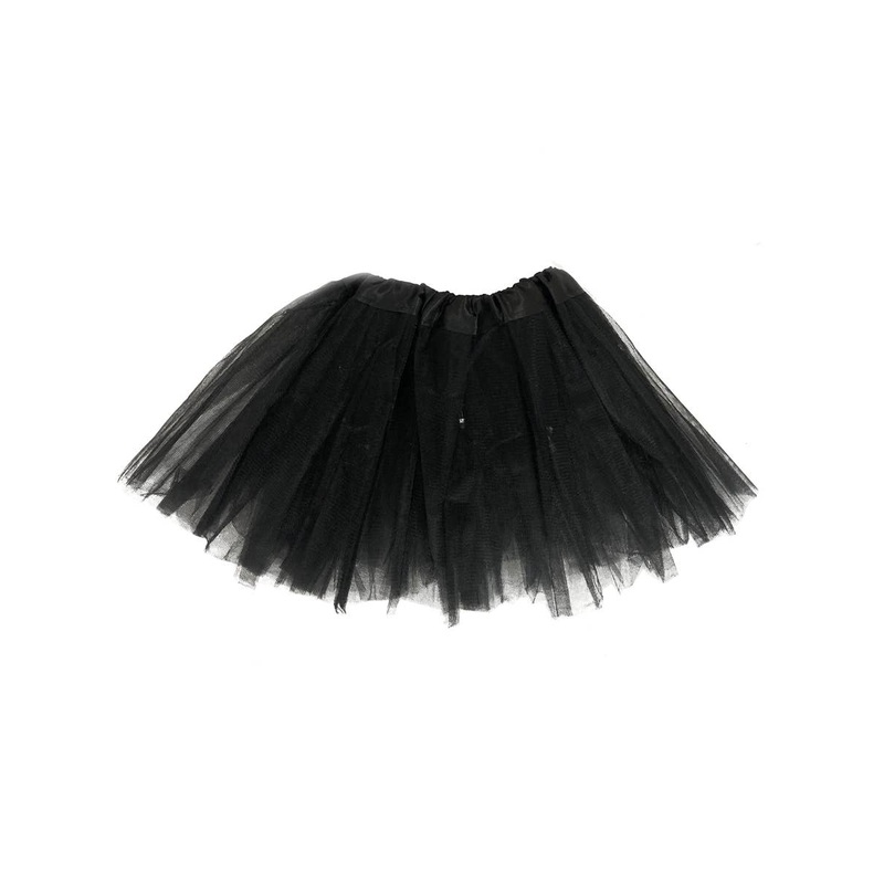 Girls Black Light Up Costume Tutu – Size 6-8