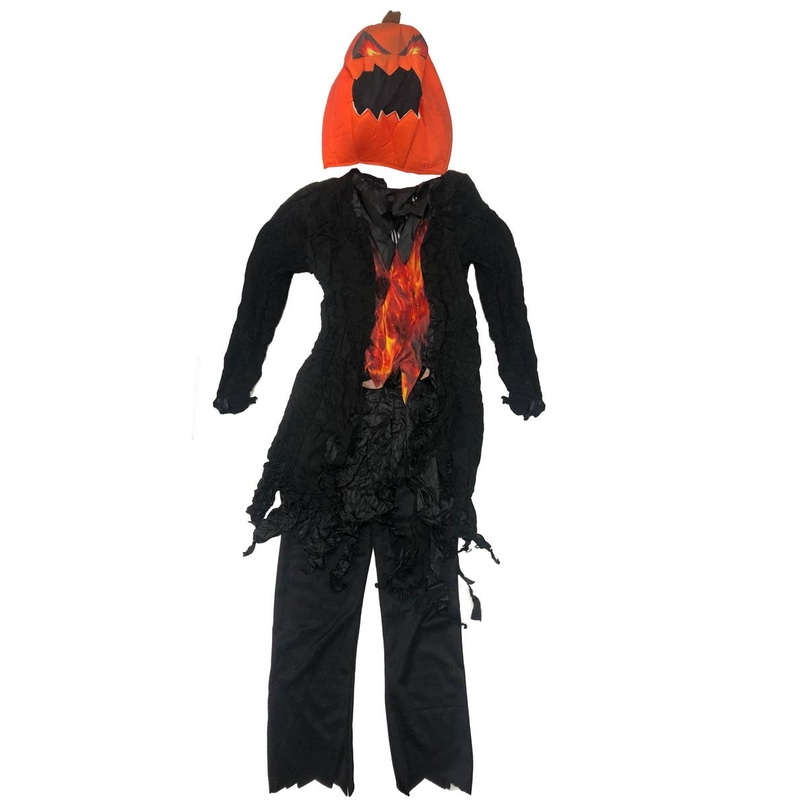 Mr Pumpkin Boys Halloween Costume – Size Large