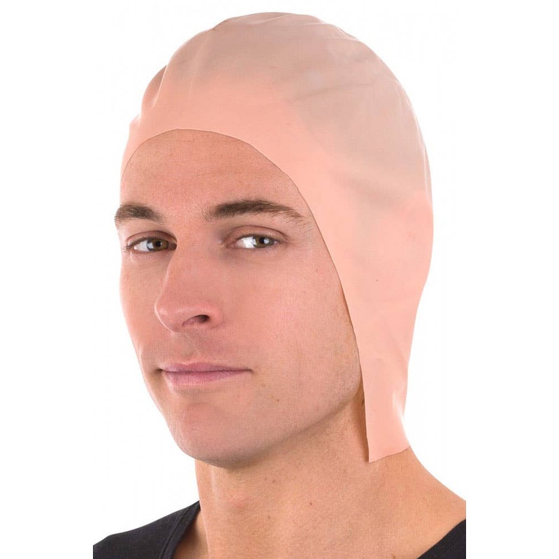 Skin Coloured Bald Cap Costume Accessory