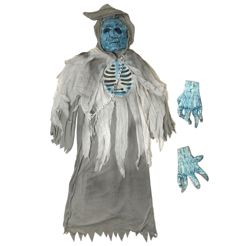 White Demon Boys Halloween Costume – Size Large