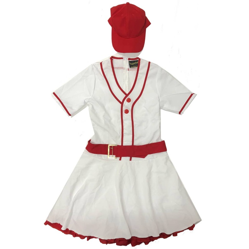 Womens Baseball Hottie Costume – Size Medium