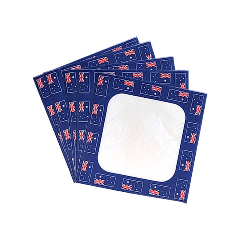 Aussie Flag Australia Day Party Napkins
