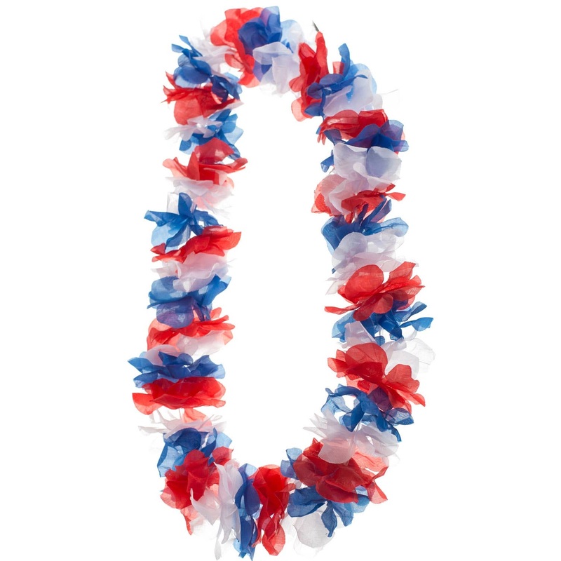 Aussie Red White And Blue Lei Accessory