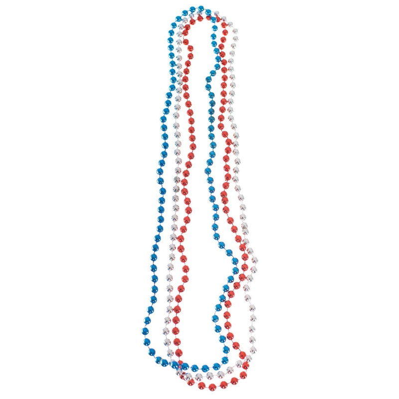 Australia Day Beaded Necklace Costume Accessory Pack