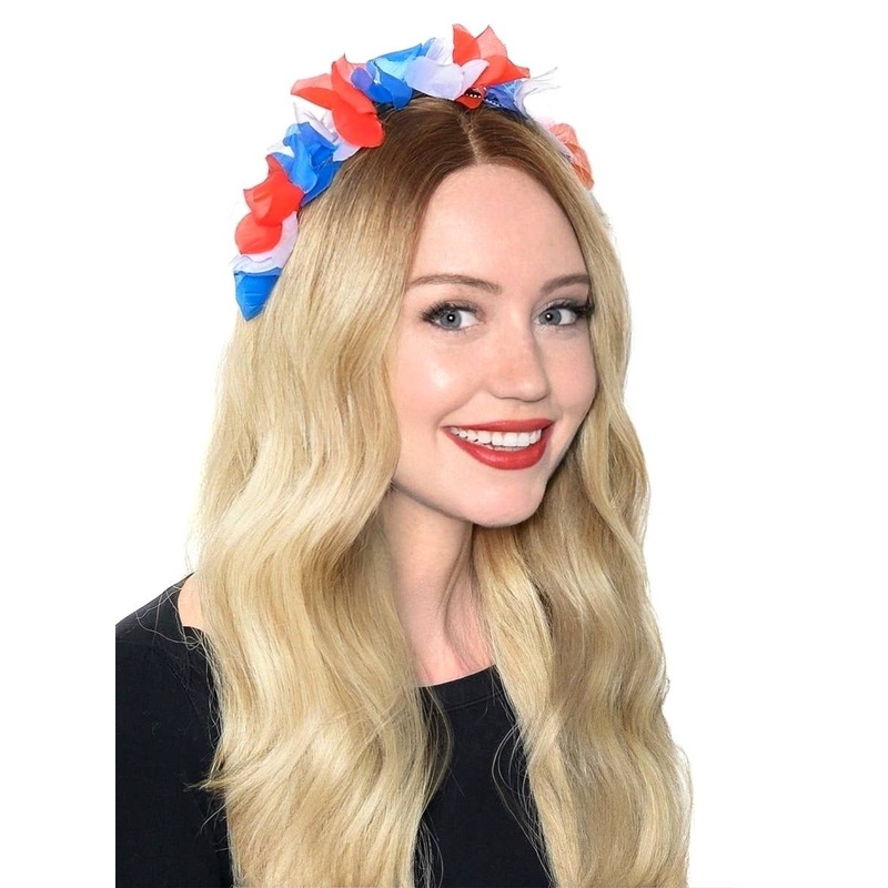 Australia Day Flowers on Headband Costume Accessory