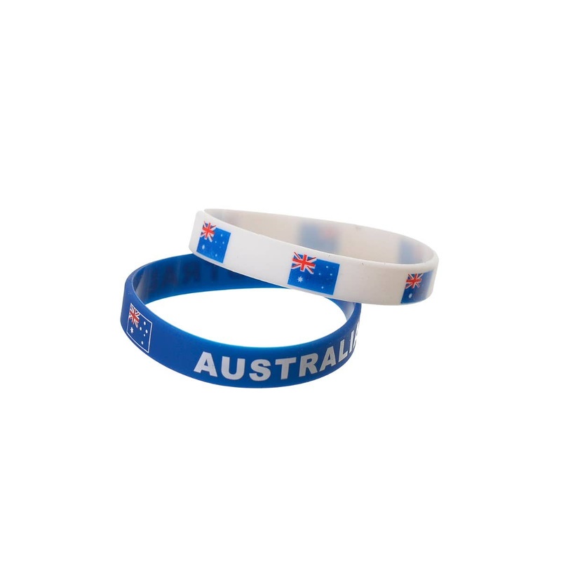 Australia Day Novelty Wrist Band 2 Pack