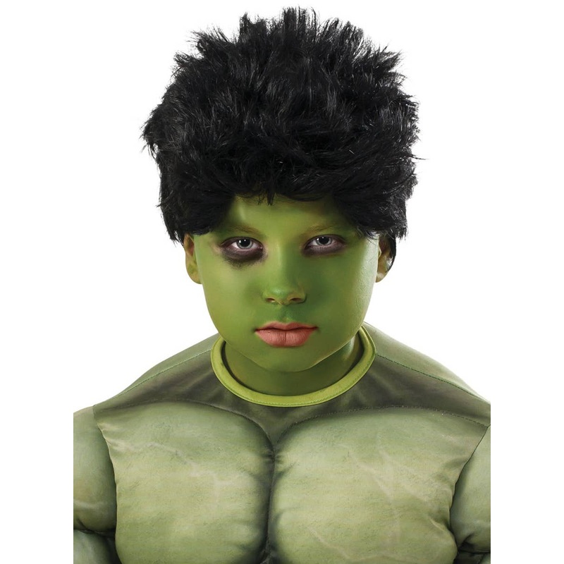 Avengers Incredible Hulk Boys Superhero Wig