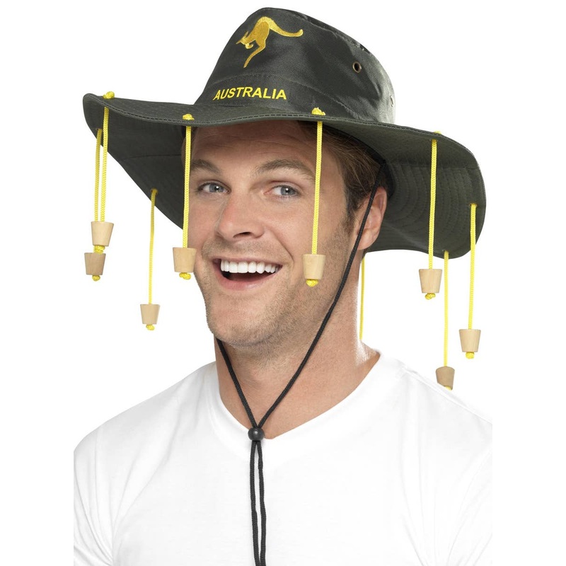 G’day Australia Day Green Cork Costume Hat