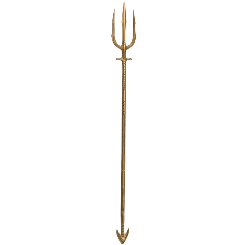 Aquaman Gold Trident Costume Weapon