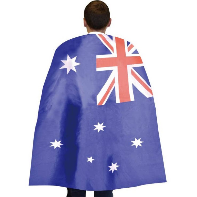 Australian Flag Fabric Costume Cape