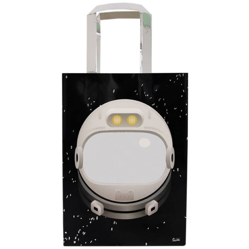 Space Astronaut Helmet 3 Pack Paper Loot Bags