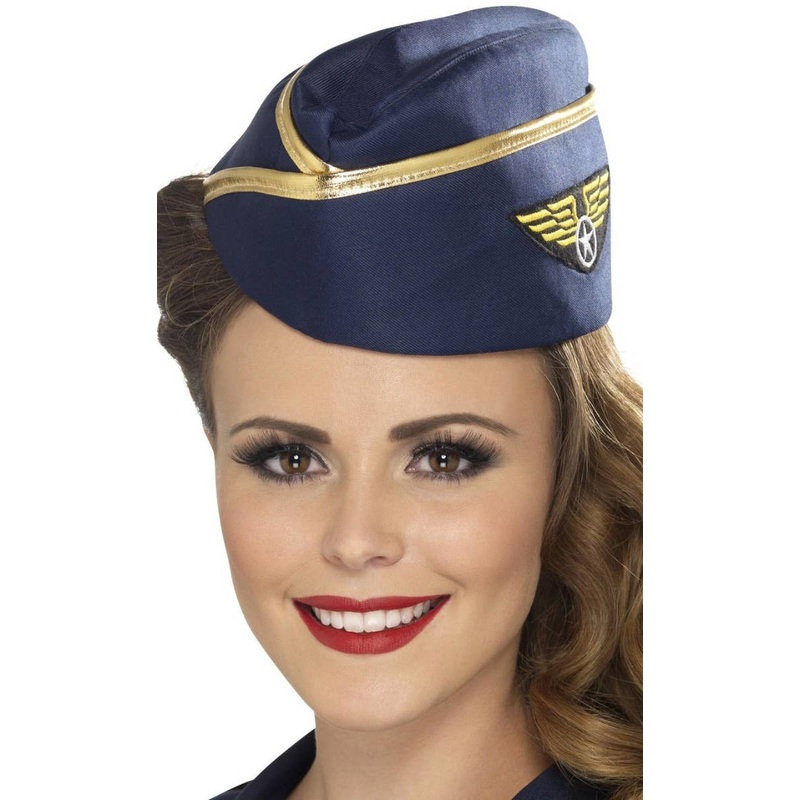 Air Force Womens Flight Attendant Costume Hat