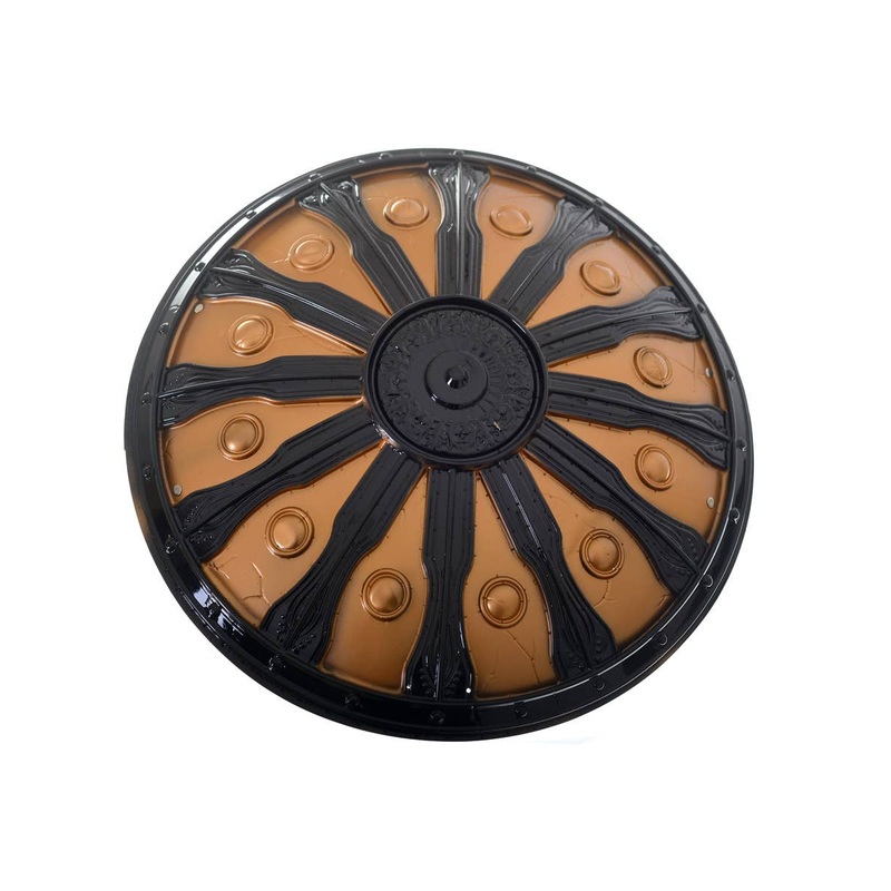 Ancient Roman Black and Bronze Costume Shield