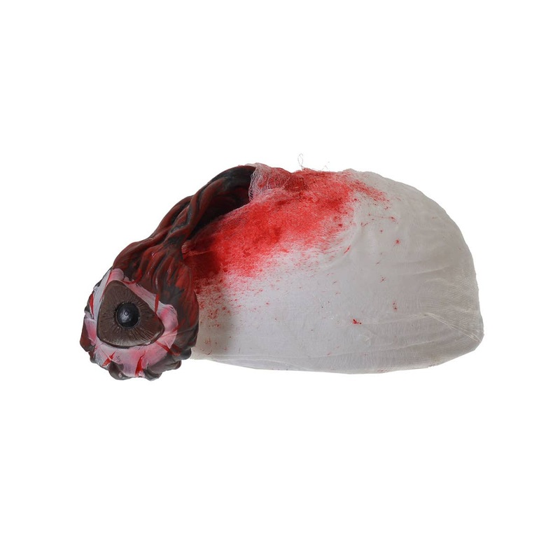 Bloody Head Bandage with Alien Eyeball Costume Hat