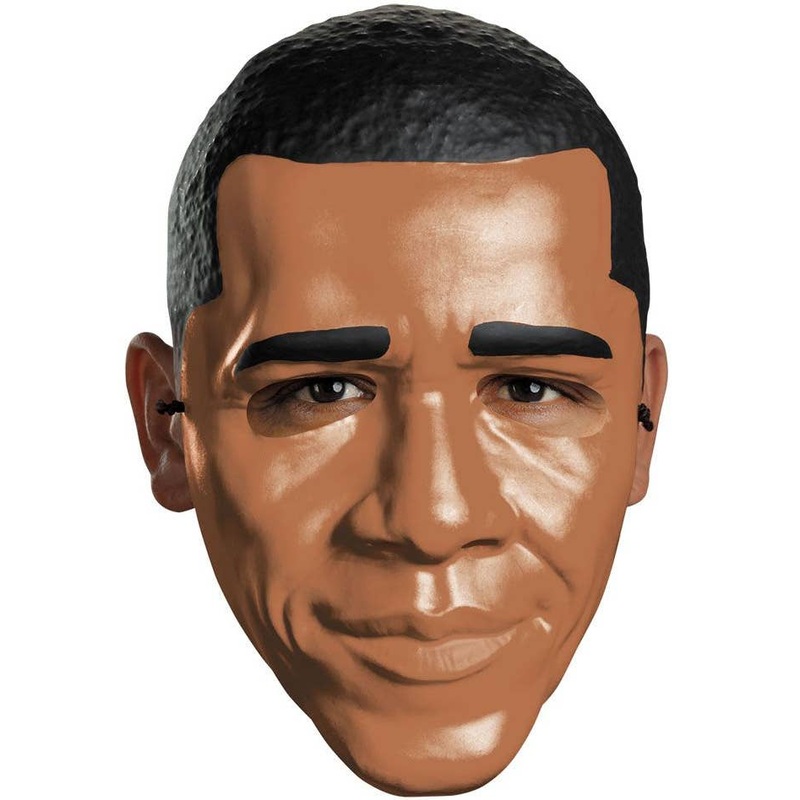 Barack Obama Adults Half Head Costume Mask