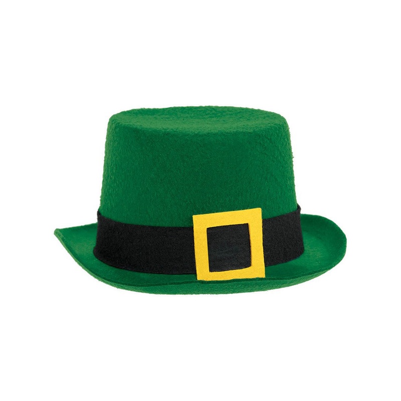 St Patricks Day Green Leprechaun Top Hat