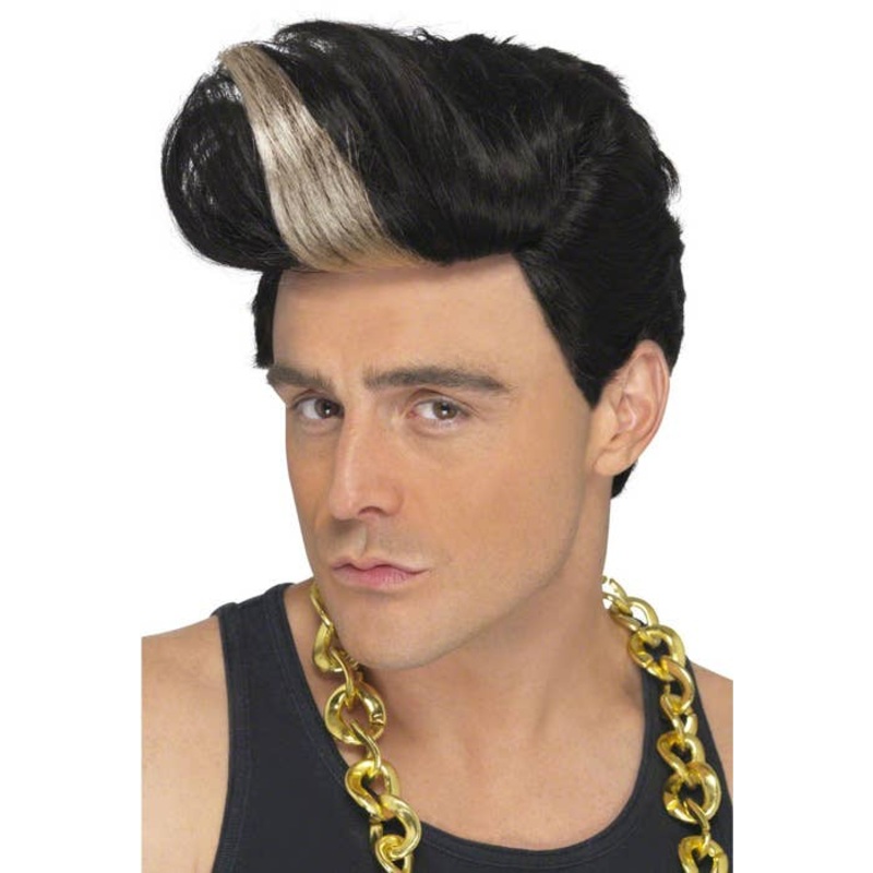 90s Black and Blonde Rapper Wig