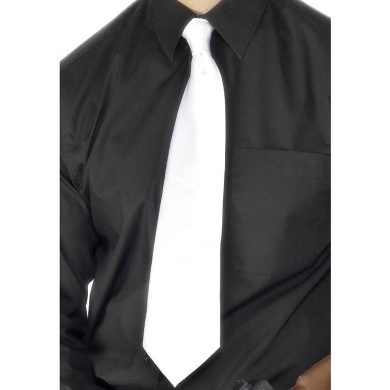 Adult 1920s White Gangster Costume Tie