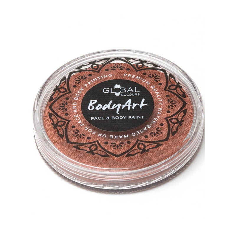 Global 32 Gram Metallic Copper Water Activated Cake Makeup