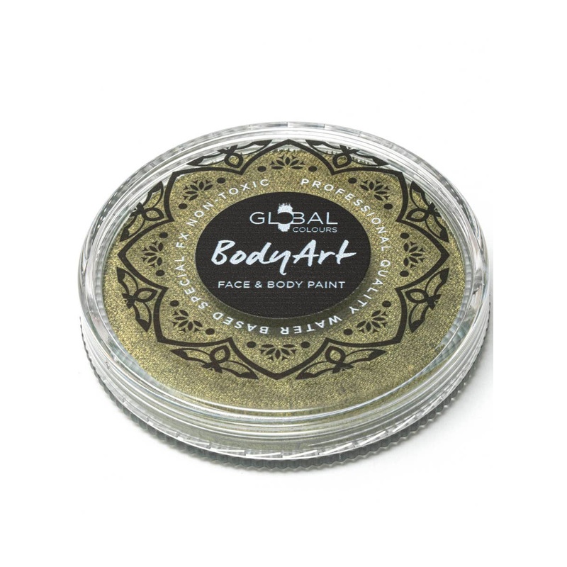 Global 32 Gram Pearlescent Sage Green Water Activated Cake Makeup