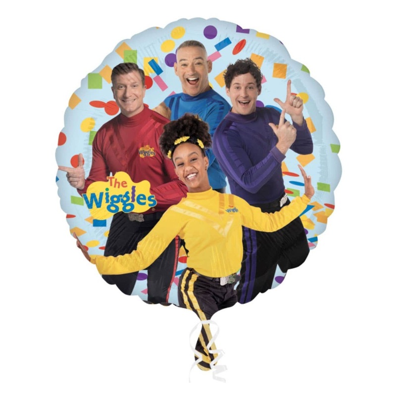 The Wiggles Print 45cm Round Foil Balloon