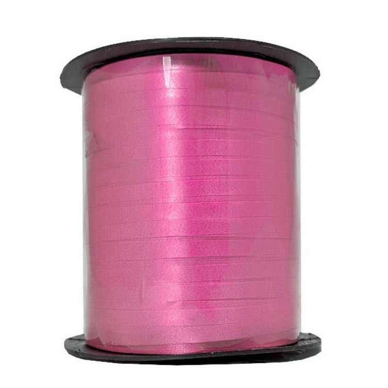 Pink 5mm x 200m Balloon Ribbon