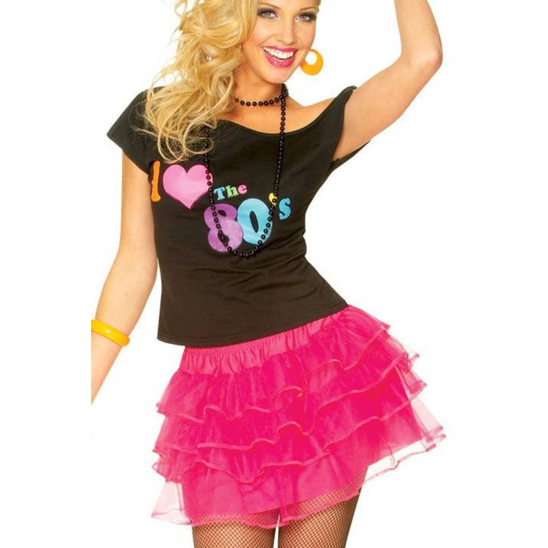 1980s Bright Pink Petticoat Standard