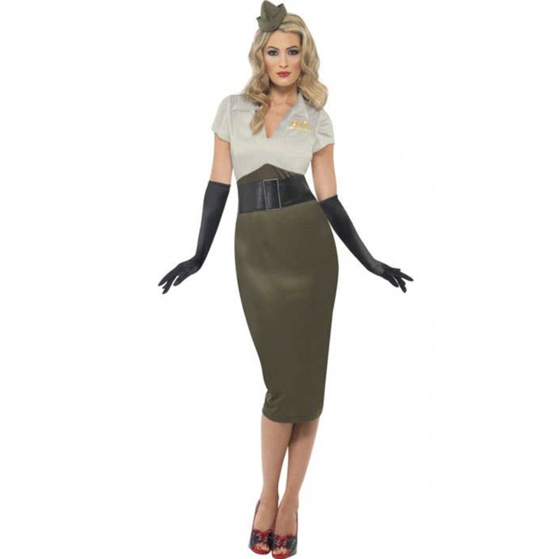 1940s Army Darling Womens Costume 1X