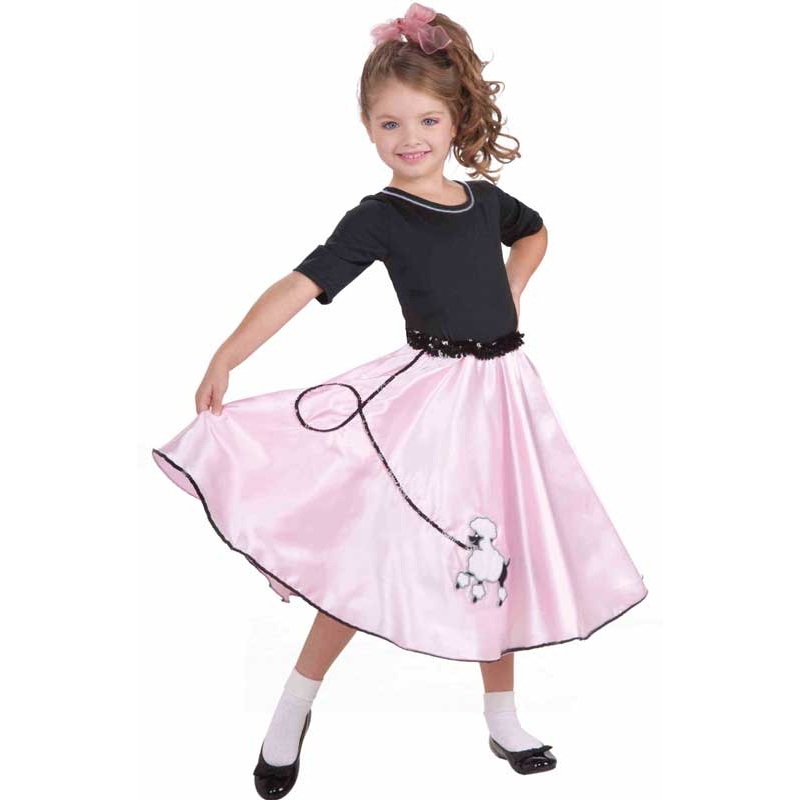 1950s Poodle Princess Girls Costume Small