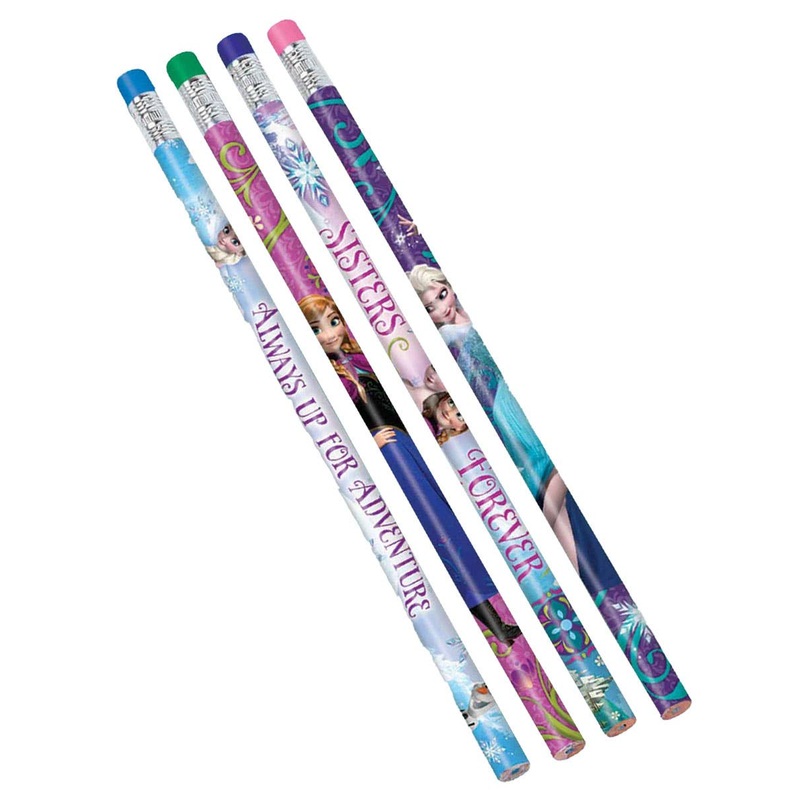 Frozen Pack of 12 Pencils Party Favours
