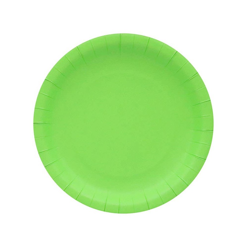Shamrock Green 10 Pack 23cm Paper Plates