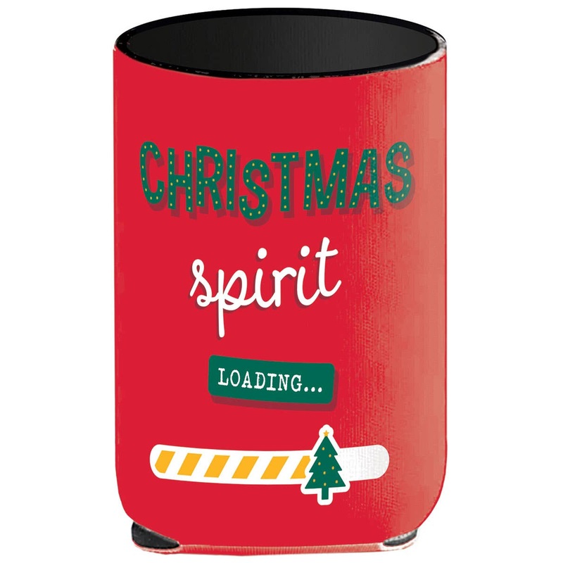 Christmas Spirit Loading Funny Stubby Holder