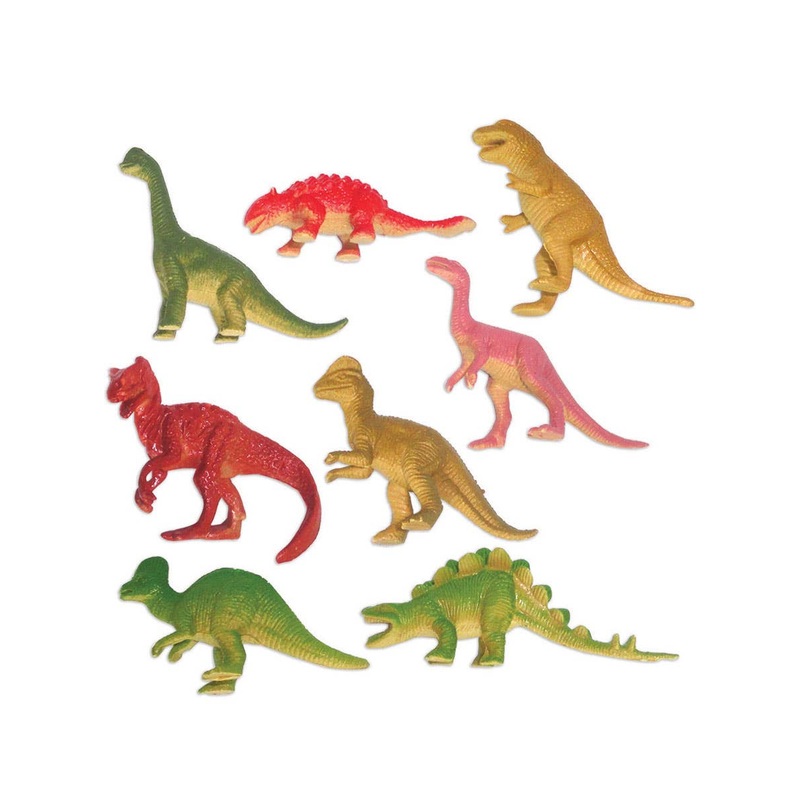 Dinosaur Figurines 8 Pack Party Favours