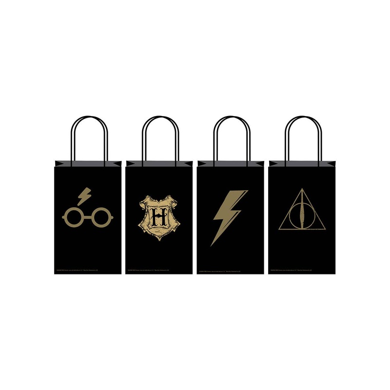 Harry Potter 8 Pack Assorted Paper Party Favour Bags