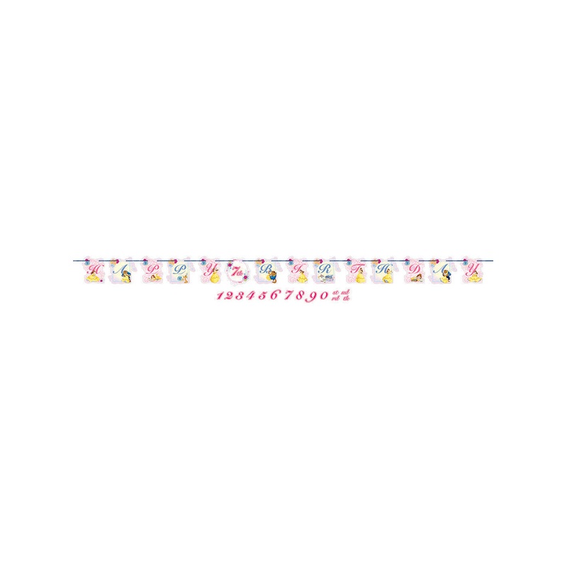 Add an Age Beauty and the Beast Happy Birthday Banner