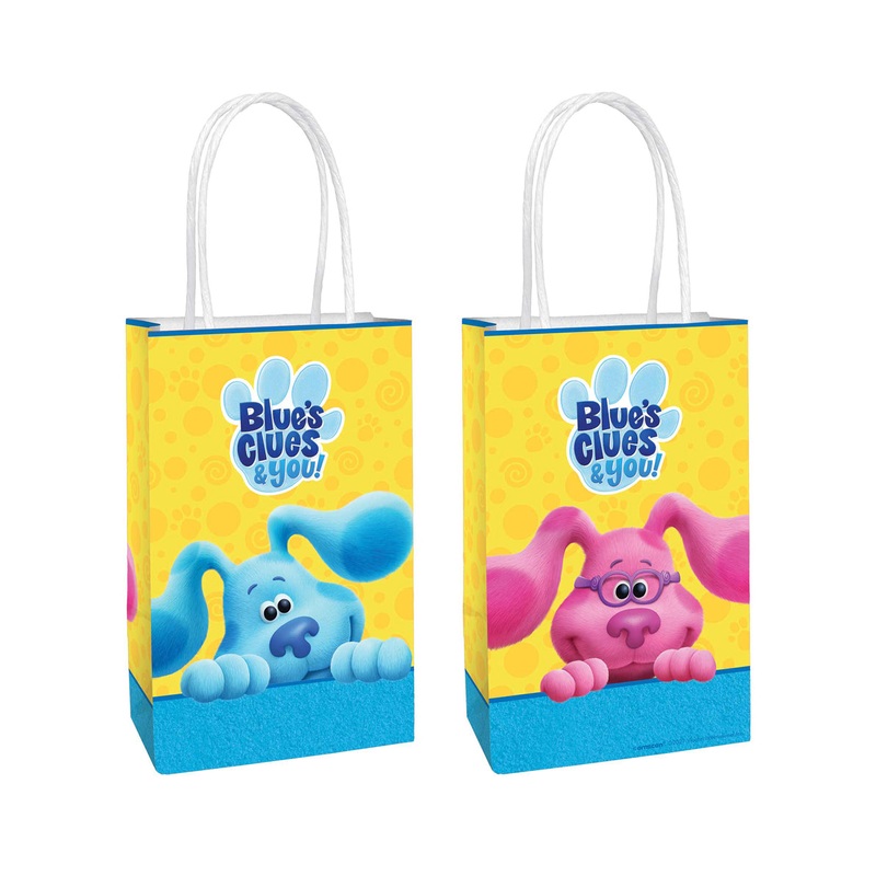 Blues Clues Pack of 8 Paper Loot Bags