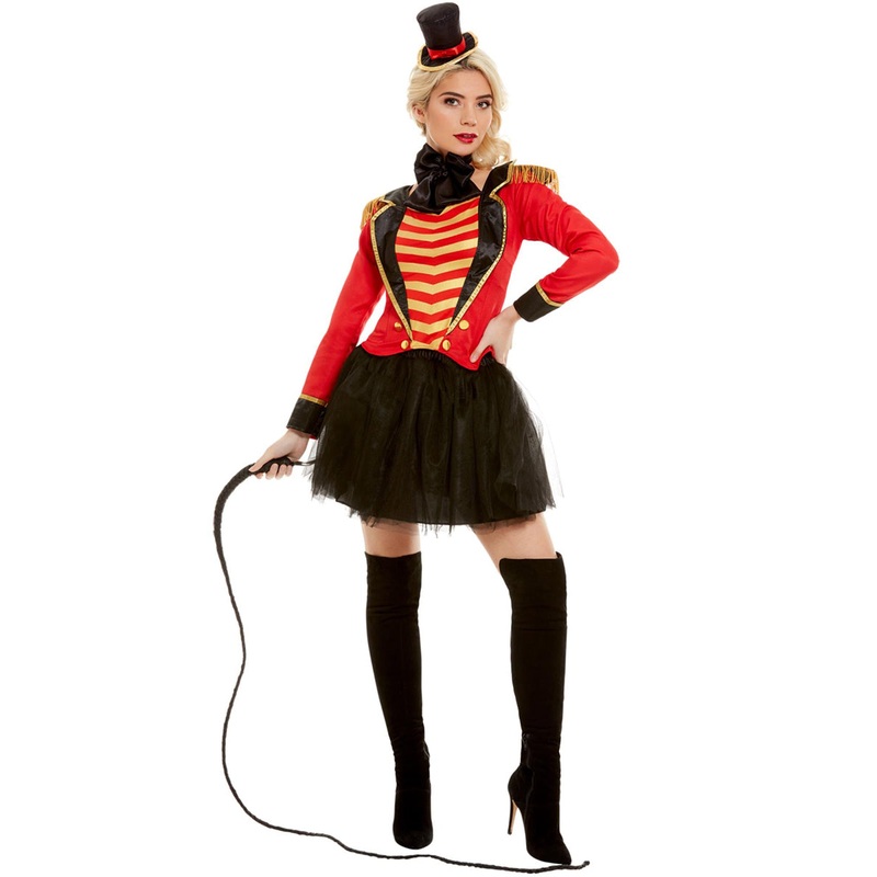 Circus Ringmaster Sexy Deluxe Plus Size Womens Costume Large