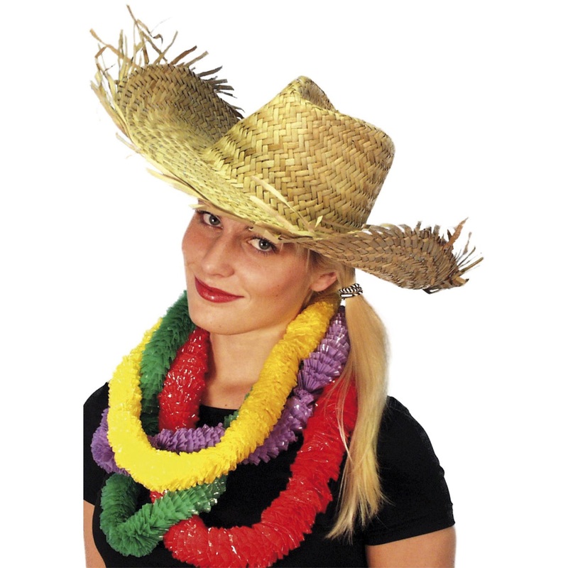 Classic Hawaiian Adults Beachcomber Straw Hat