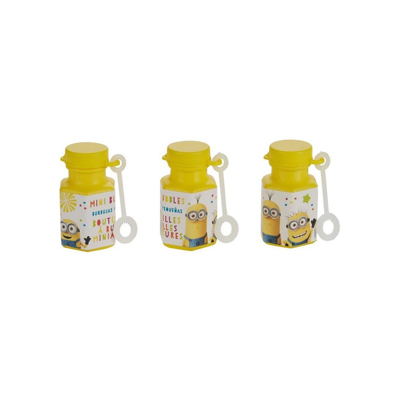 Despicable Me Minion Pack of 12 Bubble Party Favours