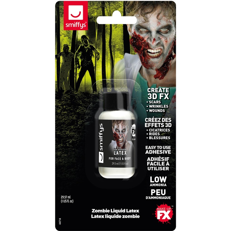 Low Ammonia Clear Special Effects Liquid Latex 29ml Tube