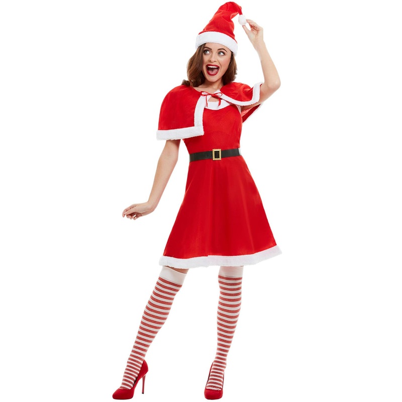 Miss Santa Plus Size Womens Red Christmas Costume Large