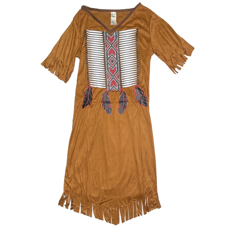Native American Indian Womens Costume  Size Medium