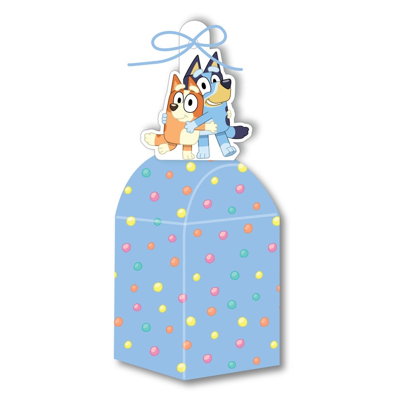 Bluey Birthday 8 Pack of Party Favour Treat Boxes