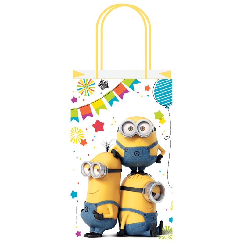 Despicable Me 8 Pack of Minion Loot Bags