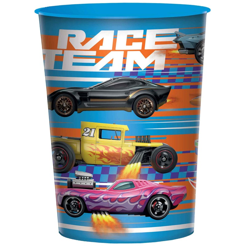 Hot Wheels Single 473ml Plastic Party Favour Cup