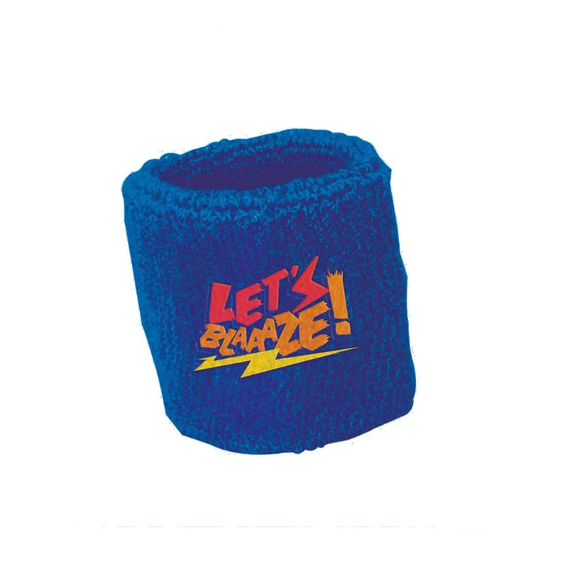 Lets Blaze 4 Pack of Blue Sweatband Party Favours
