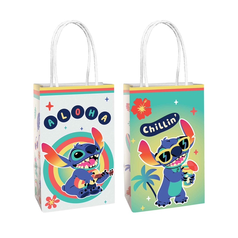 Lilo and Stitch 8 Pack of Paper Loot Bags