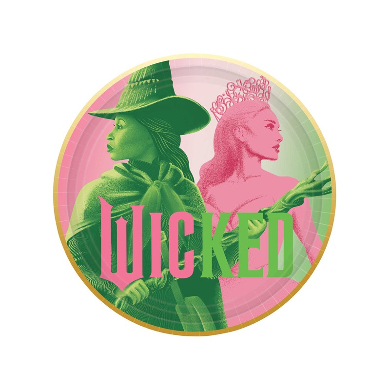 Wicked 23cm Pack of 8 Paper Party Plates