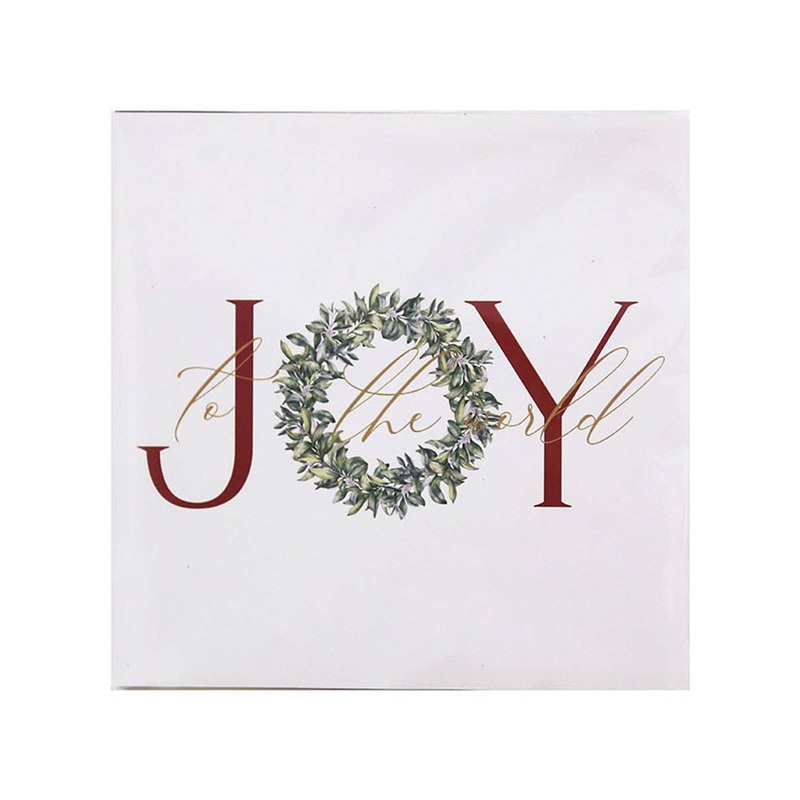 Joy To The World 20 Pack Christmas Napkins